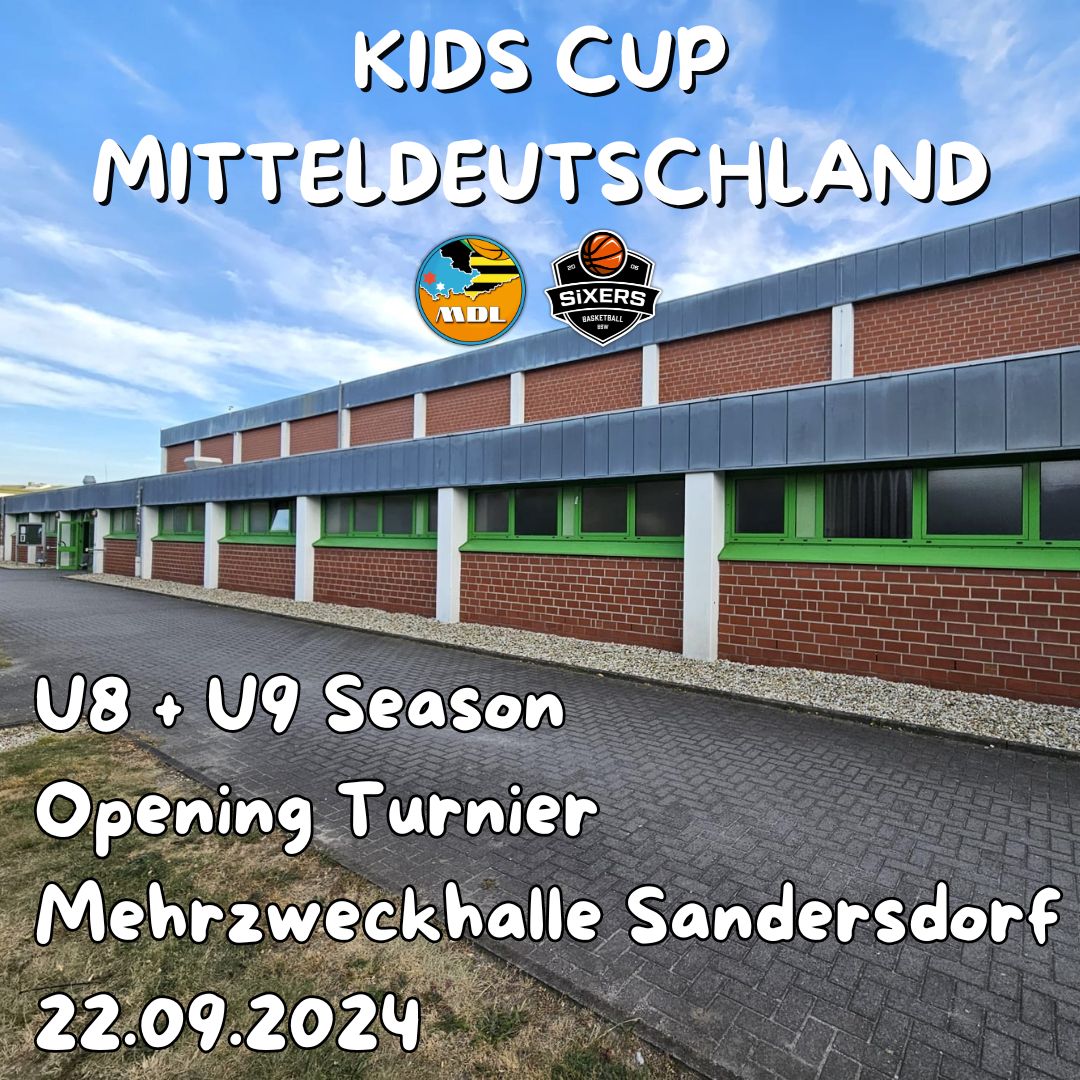 Mehr über den Artikel erfahren SANDERSDORF AM 22.09.24 GASTGEBER FÜR U8+U9 KIDS CUP SEASON OPENING